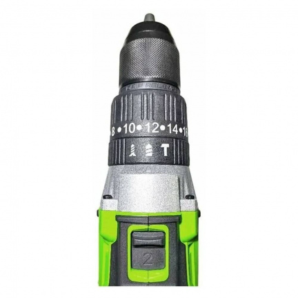 Аккумуляторная дрель-шуруповерт Greenworks GD24DD60 ударная (без акк, без з/у)