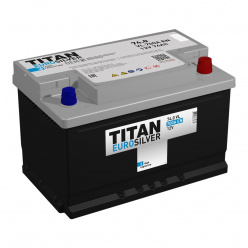 Аккумулятор TITAN EUROSILVER 6CT-74.0 VL (низкая)