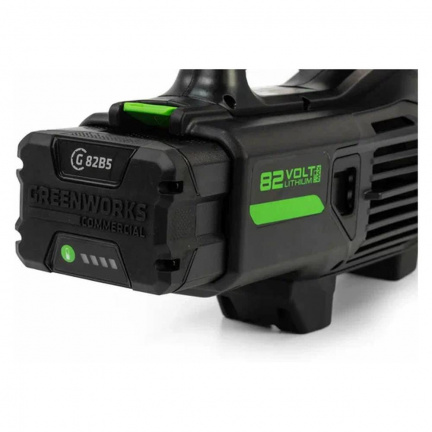 Аккумуляторная воздуходувка Greenworks GD82ABIIk5 82v 