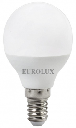 Лампа светодиодная EUROLUX LL-E-G45-7W-230-2,7K-E14