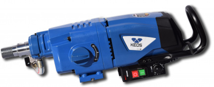 Установка алмазного бурения KEOS KS-350SET (двигатель KS-350 + прямая стойка)