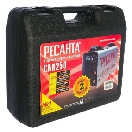 Аппарат сварочный инверторный Ресанта САИ 250 в кейсе