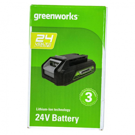 Аккумулятор Greenworks G24HP2 24В 2Ач