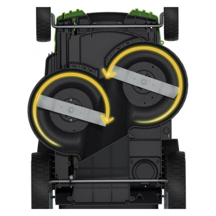 Аккумуляторная газонокосилка Greenworks G40LM49DBK4