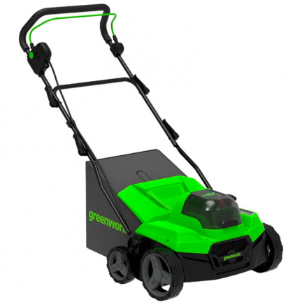 Аккумуляторный аэратор-скарификатор Greenworks GD40SC38II 40V (без акк, без з/у)