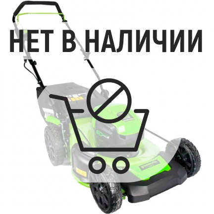 Аккумуляторная газонокосилка Greenworks GD60LM46HP (без акк, без з/у)