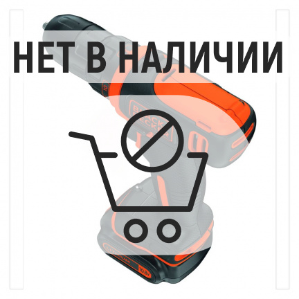 Аккумуляторная дрель-шуруповерт Black&Decker BDCDD12K