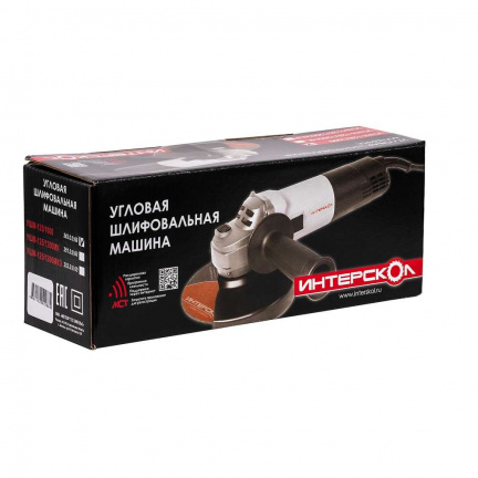 Машина шлифовальная угловая ИНТЕРСКОЛ УШМ-125/1000