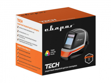 Маска для сварки Сварог TECH C50I ПАТРИОТ TRUE COLOR PLUS