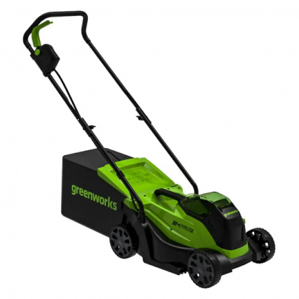 Аккумуляторная газонокосилка Greenworks GD24LM33K4