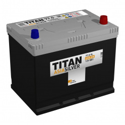 Аккумулятор TITAN ASIASILVER 6СТ-77.0 VL B01