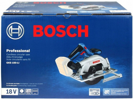 Пила дисковая аккумуляторная Bosch GKS 185-LI (без акк, без з/у)