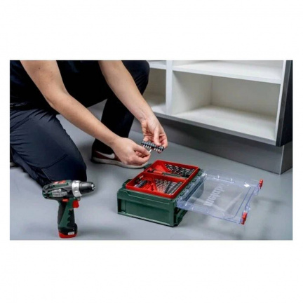 Аккумуляторная дрель-шуруповерт Metabo PowerMaxx BS Basic Set (600080710)