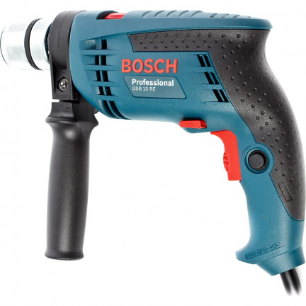 Сетевая дрель Bosch GSB 13 RE ударная (БЗП) 0601217100