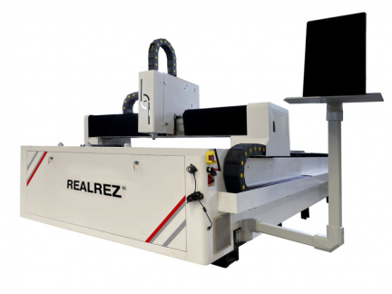 Оптоволоконный лазерный станок для резки металла REALREZ OFL 1500 Вт
